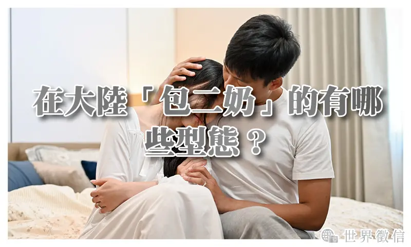 在大陸「包二奶」的有哪些型態？