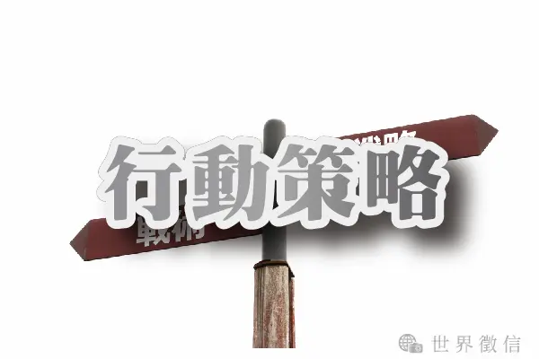 行動策略: